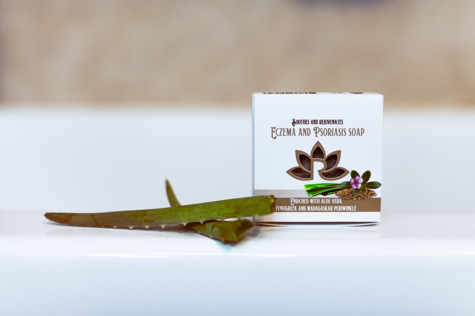 Eczema & Psoriasis Bergamot Natural Cold Process Soap Bar with Essential Oils