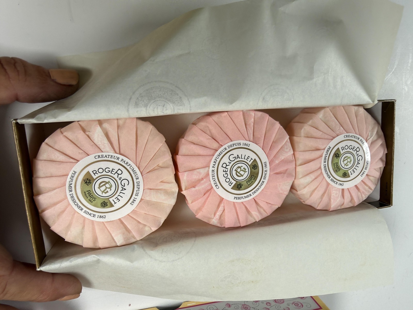 La Florentina Roger & Gallet Soap Set Boboli Citrus Rose Multipack New Italy 2
