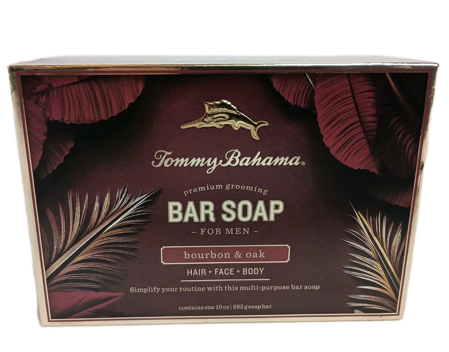 Tommy Bahama Bar Soap For Men – Bourbon & Oak – Hair / Face / Body ( 10oz )