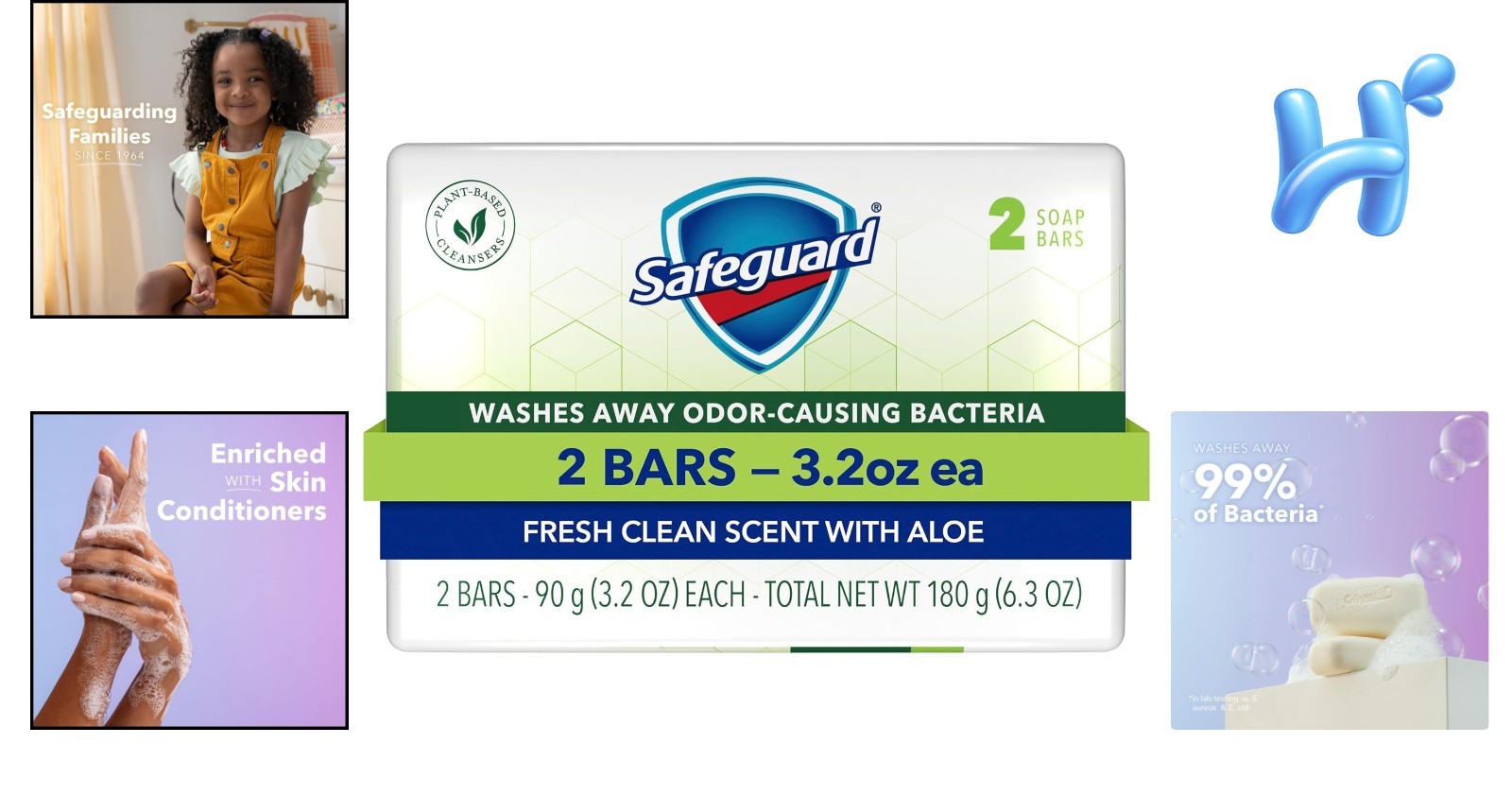 Fresh Clean Aloe Bar Soap – Multi-Purpose Micellar Cleansing for All Skin Types