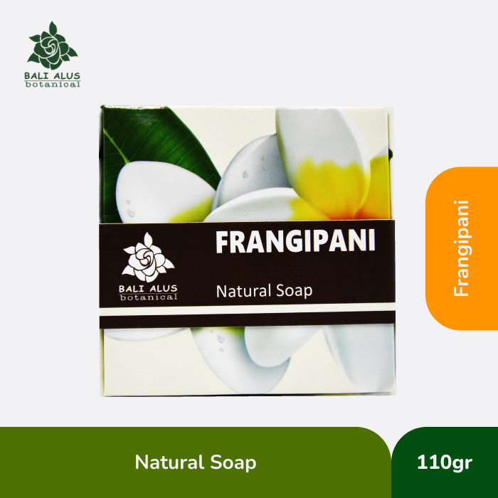 Bali Alus, Natural Soap, 110g, Frangipani (Pack of 1)