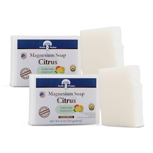 Magnesium Bar Soap with Aloe & Essential Oils – 4oz
