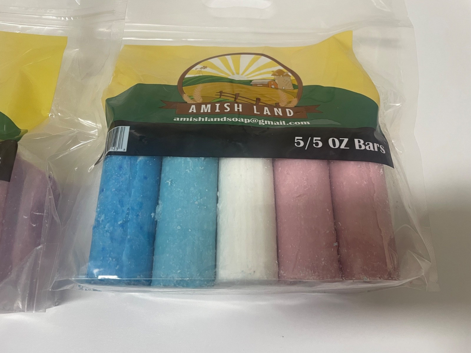 10 Count – Amish Bar Soap 5 oz Each Large Fresh Fragrance Body Bath Soap US Made