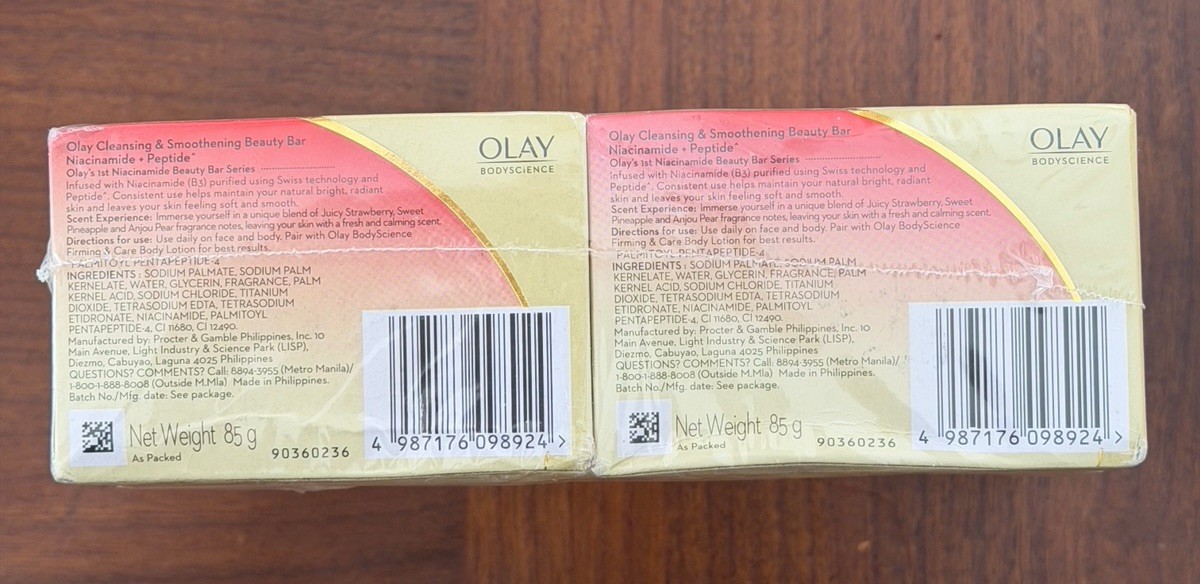 OLAY Body Science Soap B3+ Peptide Beauty Bar Soap (8 Pack) – NEW