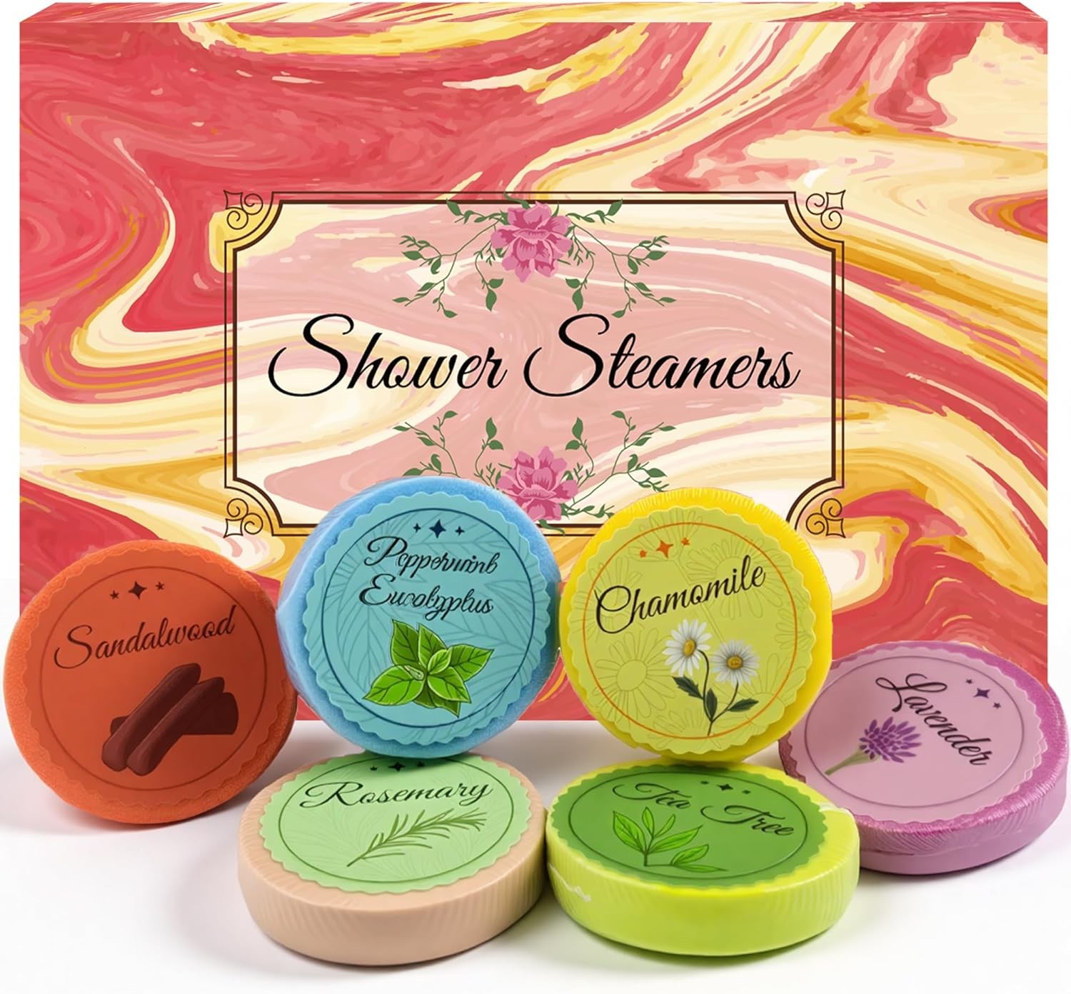 Stocking Stuffers for Teen Girls – Shower Steamers Aromatherapy | White…