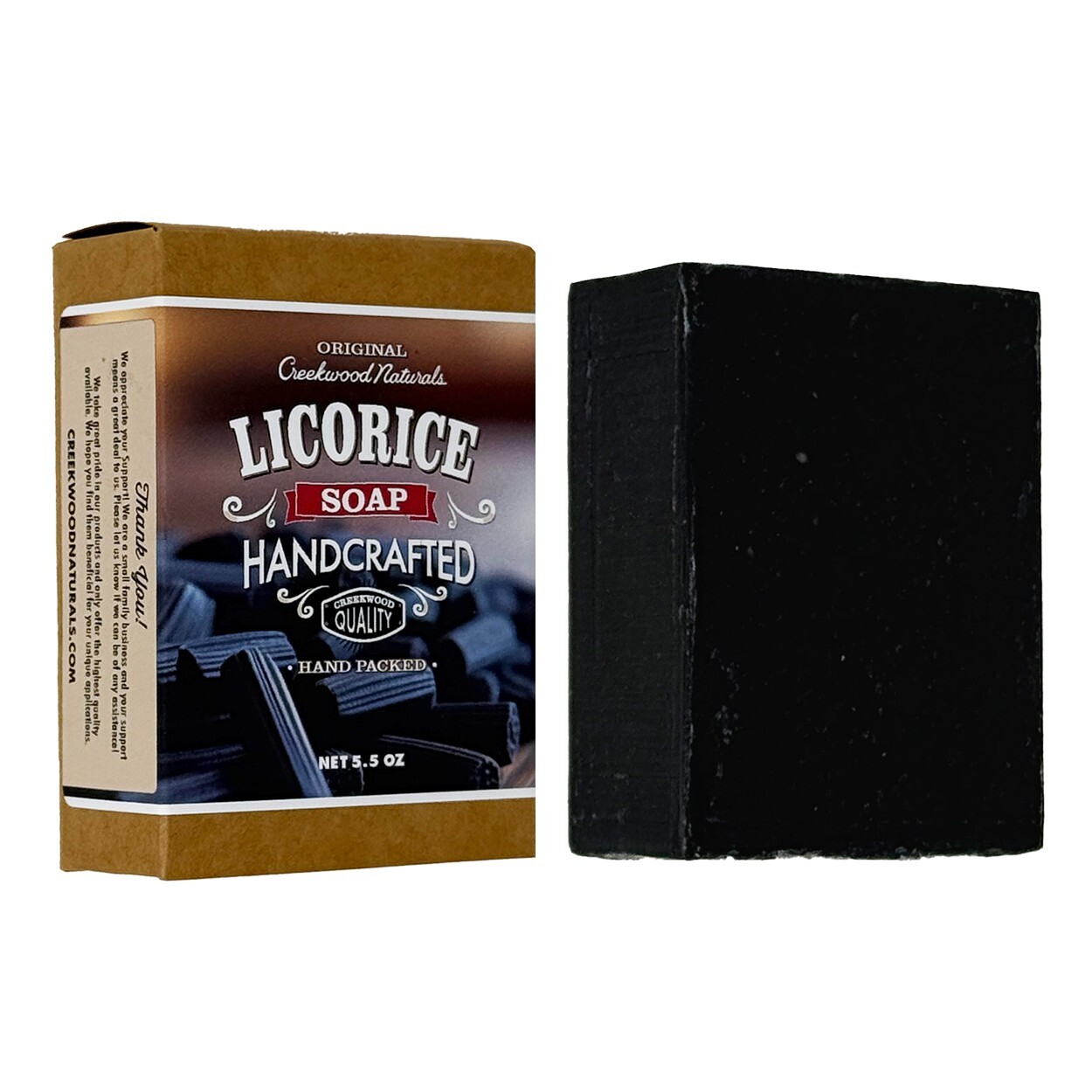 Licorice Soap Bar – All Natural Perfume Free