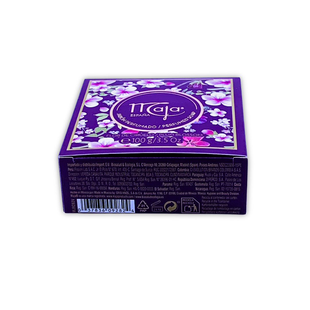 Maja España Perfumed Soap Plum Blossom 3.5 oz – Pack of 3