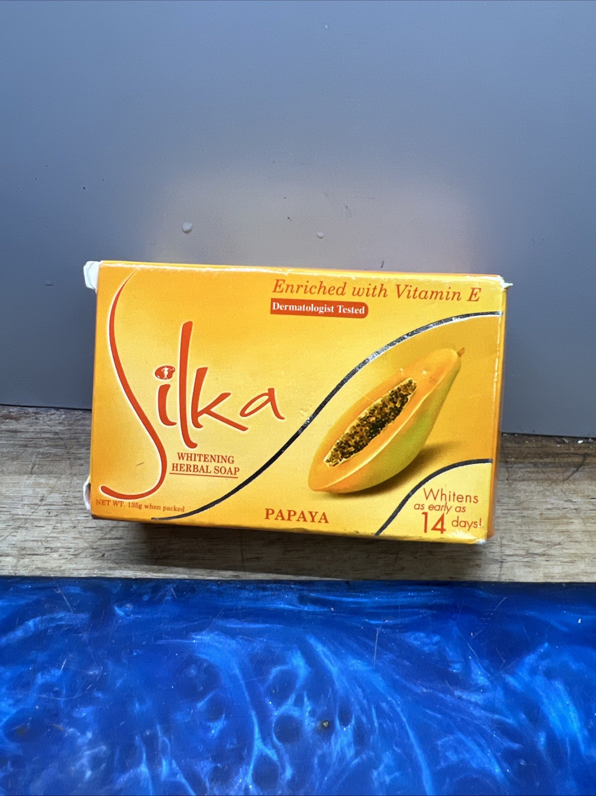Silka Whitening Herbal Papaya Soap with VitaRich Actives 135g