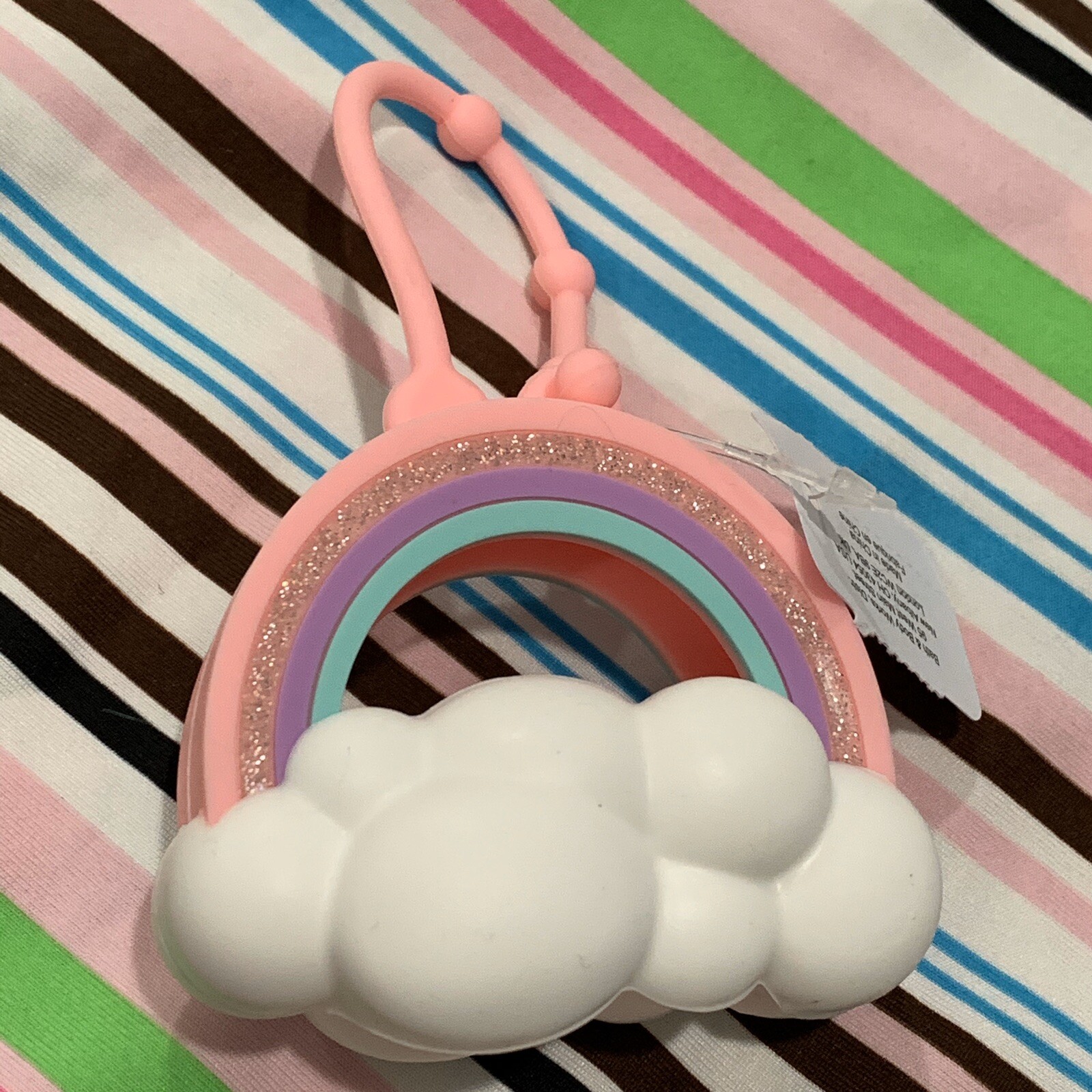 Rainbow/Clouds Pocket Gel Holder from Bath And Body. FAST SHIPPING!