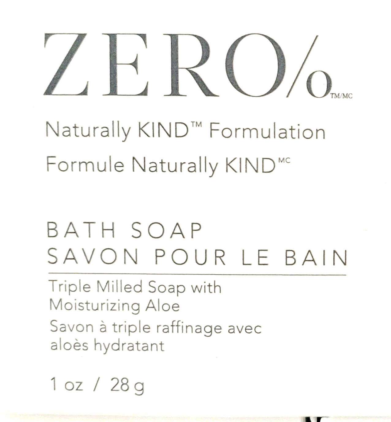 Zero% Gilchrist & Soames Bath SOAP Bars Hotel Travel Size 1oz CHOOSE QUANTITY