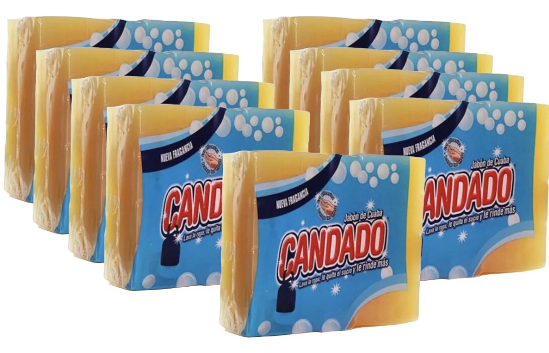 45 JABON DE CUABA CANDADO SOAP LAVA ROPA QUITA EL SUCIO Discontinued