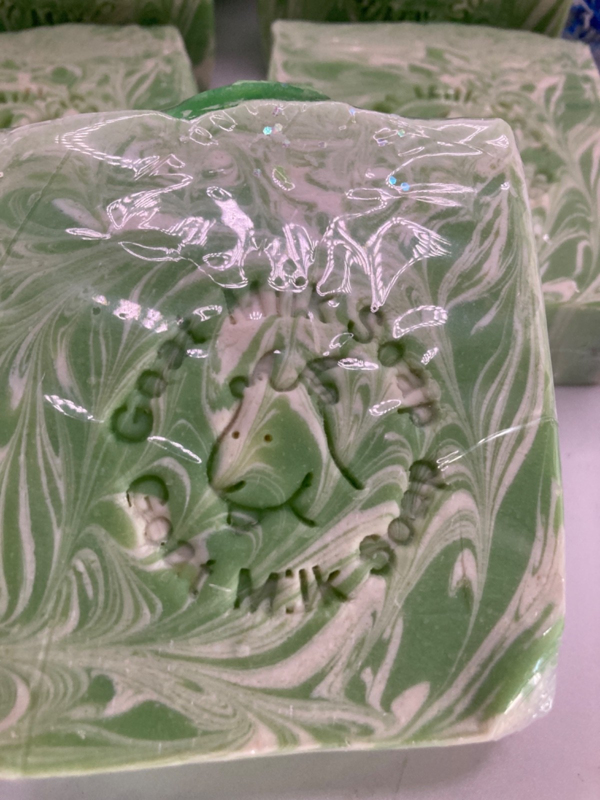 Homemade Margarita Lime Raw Goat Milk Soap Lot 5 Bars
