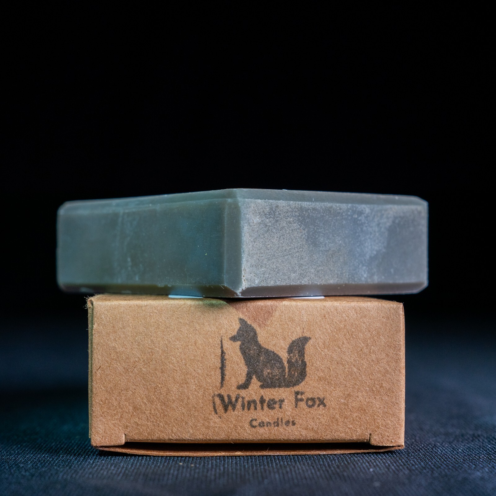 Handmade Bar Soap VINTAGE BARBERSHOP 3.7oz Cold Process Scented Winter Fox