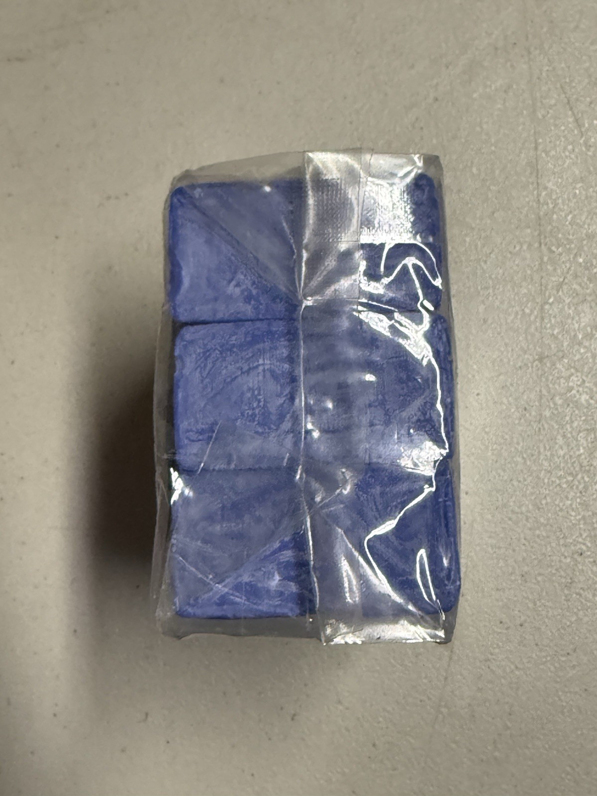 Vintage Real Blue Soap Bars 3 x 125g New Sealed
