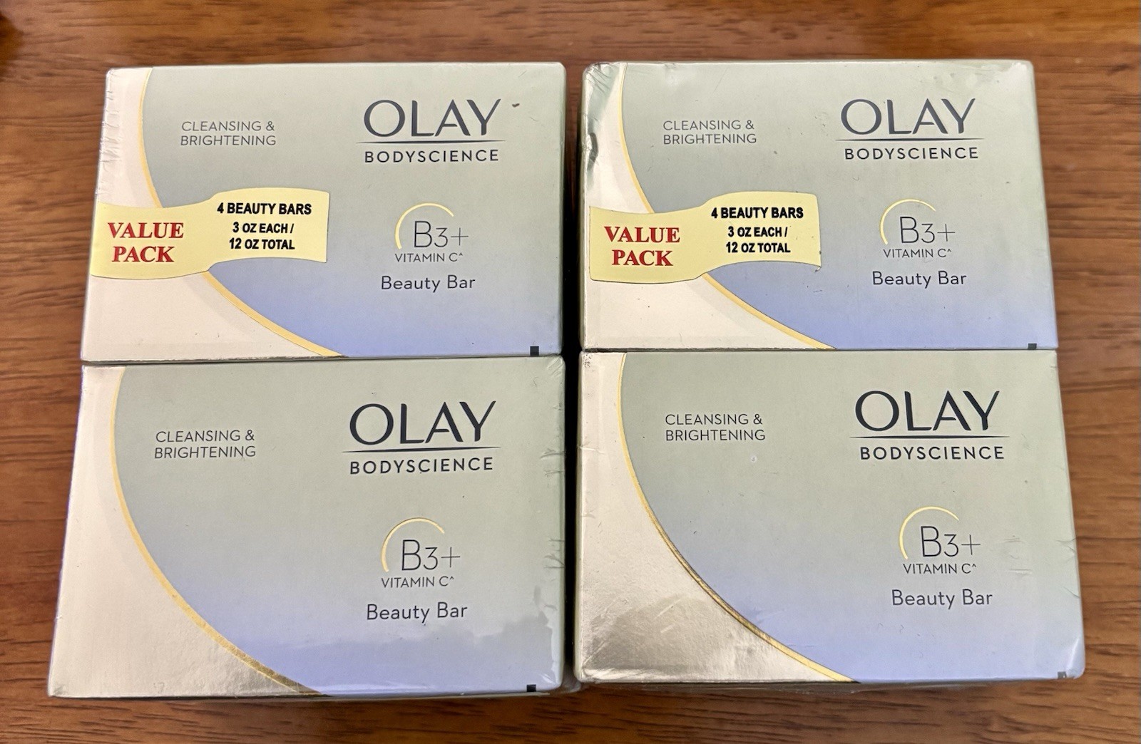 Lot Of 8 Bars of OLAY BODYSCIENCE B3+ Vitamin C Beauty Soap. Hard To Find.