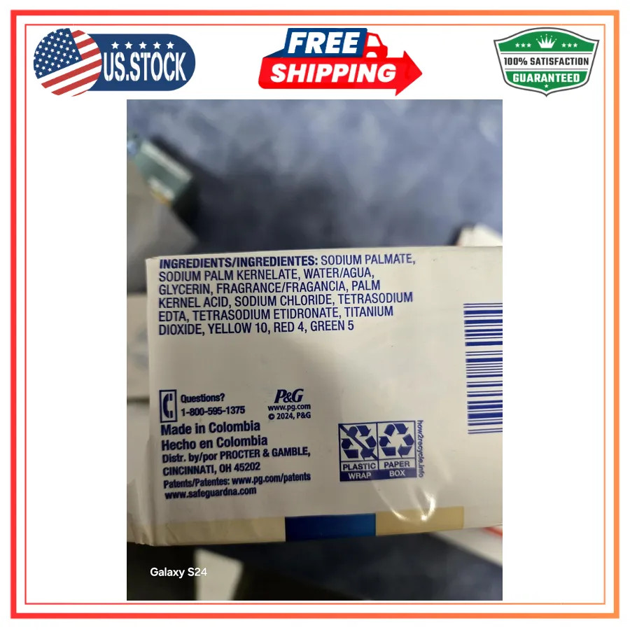 Safeguard Antibacterial Bar Soap Beige 4oz 14 Bars Total