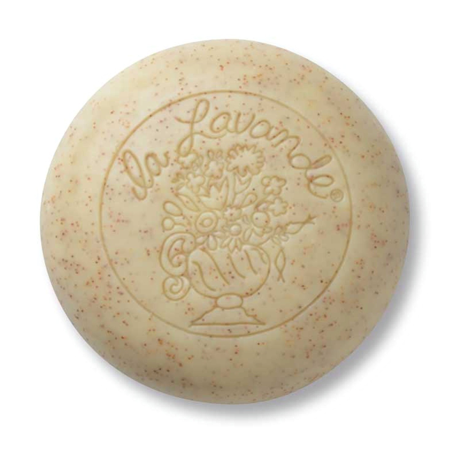 French Milled Hand & Face Soap- Honey Almond by La Lavande-100g Imported