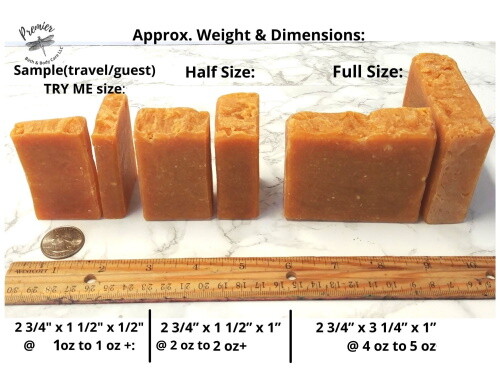 All Natural Handmade Manly Man Soap Bar Organic Shea Butter Vegan Oatmeal Soap