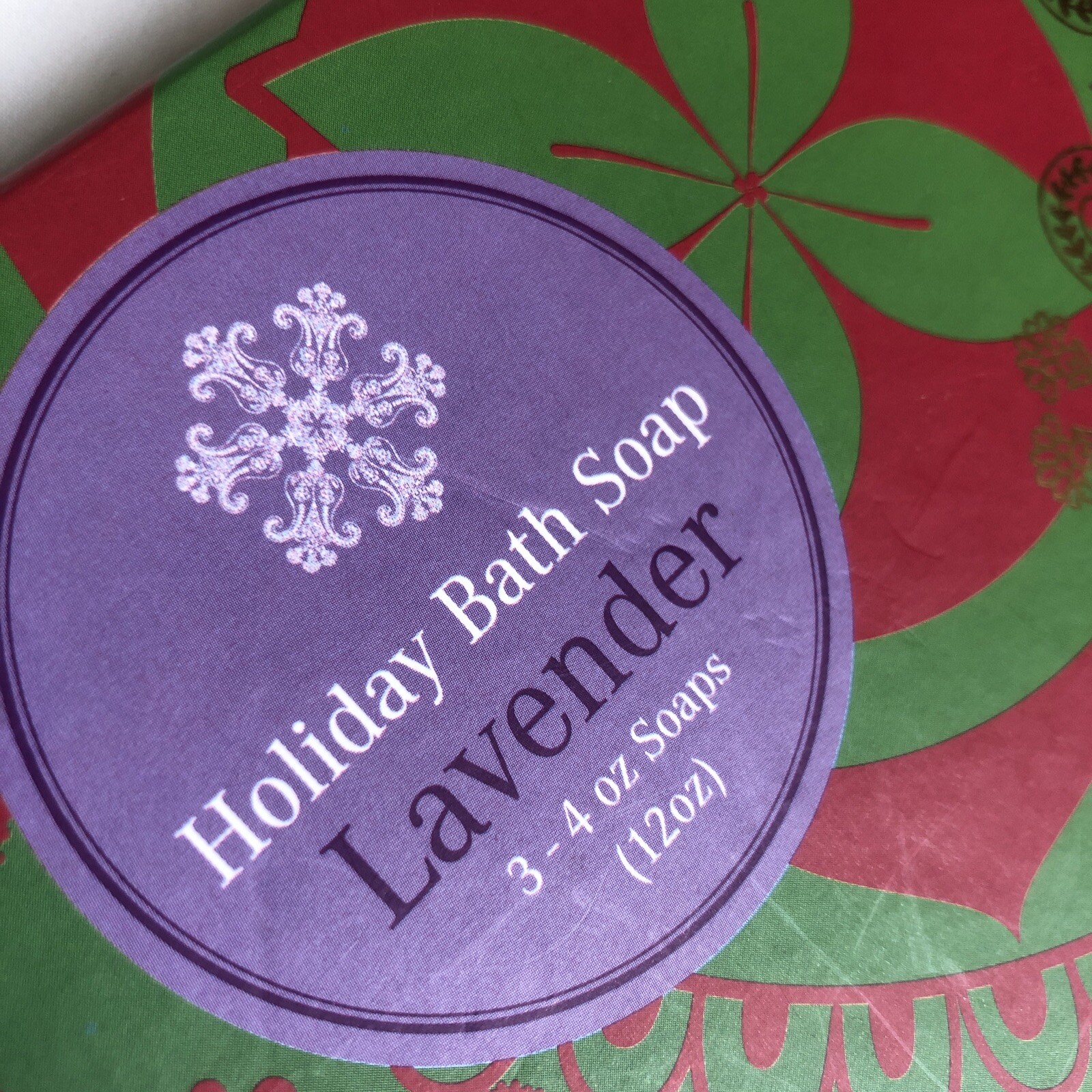 Lavender Bath Soaps. 3-4 oz Bath Bars By Natures Partners. Made In USA