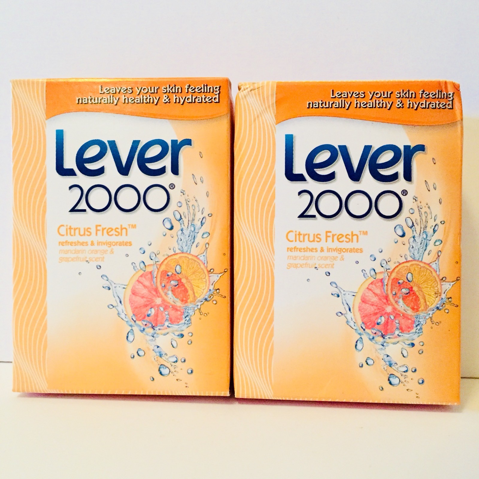 (2) Lever 2000 Citrus Fresh Bar Soap Sealed