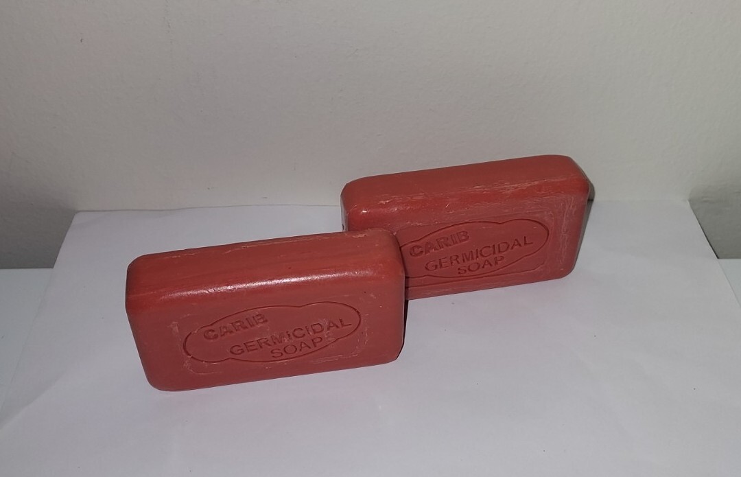 Authentic Jamaican CARBOLIC SOAP (2) Carib Carbolic Soap Bars New