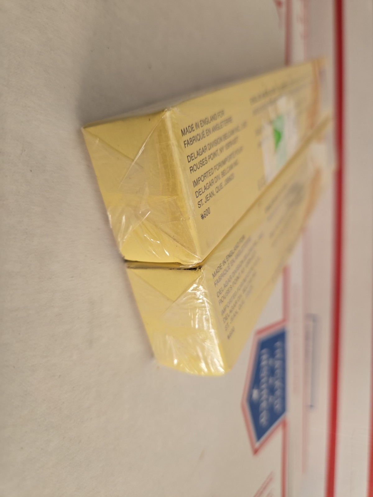 Lot Of 2 Sealed Delagar English Bath Cube Set Made in England Floral Scents 9 oz