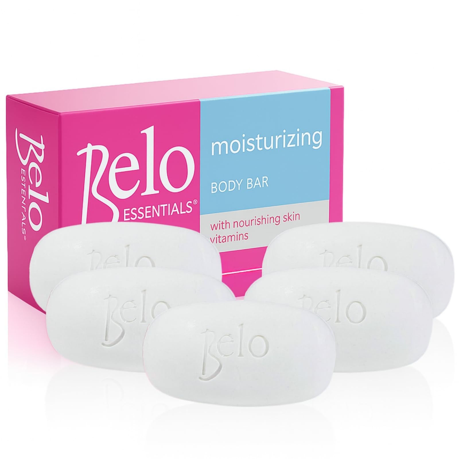 Belo Essentials Moisturizing Body Bar Gentle Cleansing Hydrating Soap 135g