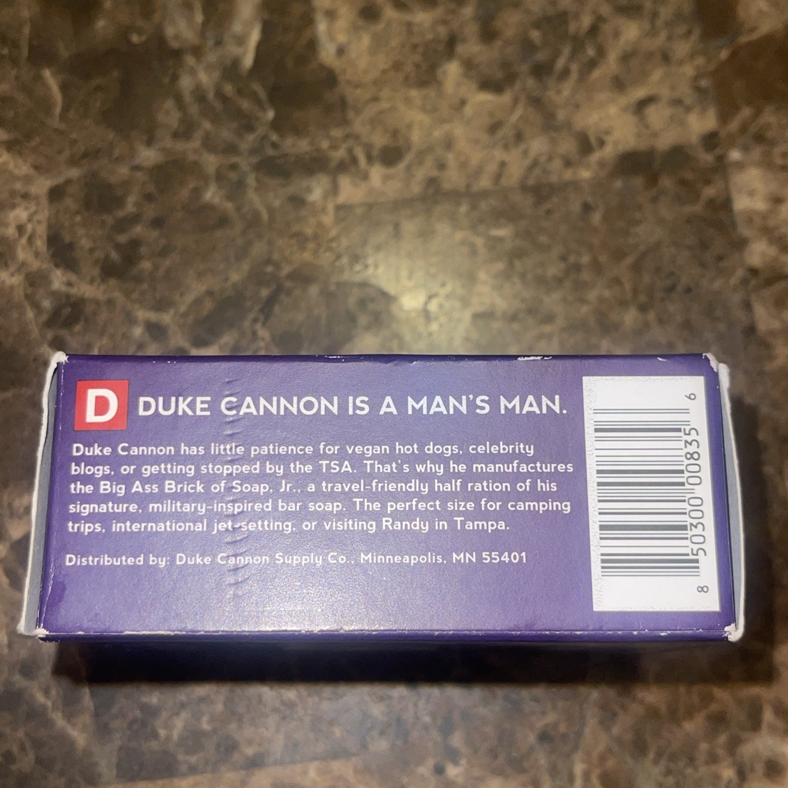 Duke Cannon Supply Co BIG ASS BRICK of Soap Jr Naval Supremacy 4.5 oz***
