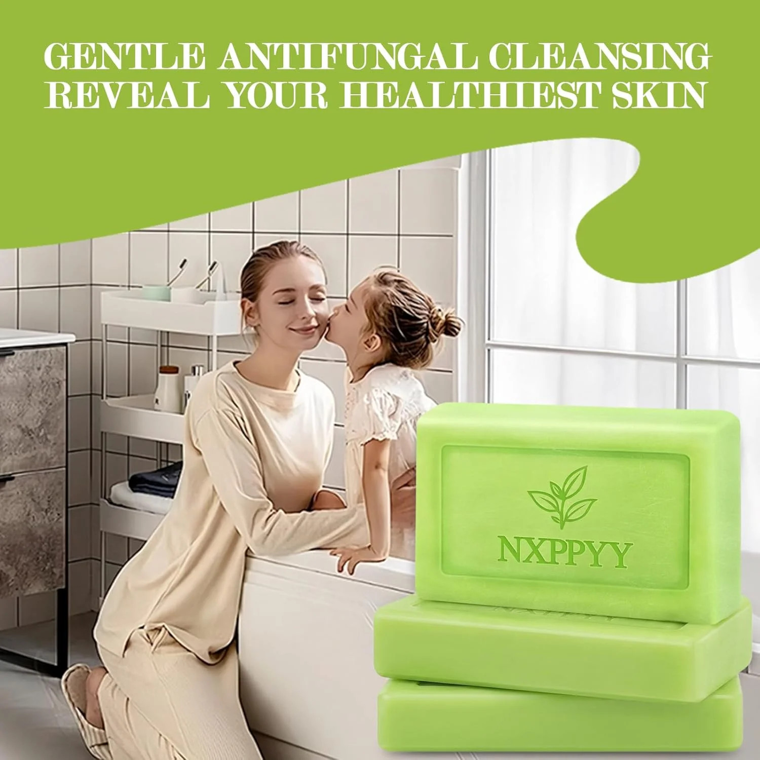 3 Pcs Veloma Antifungal Soap,Veloma Soap,Soothing Tea Tree & Eucalyptus, Deep Po
