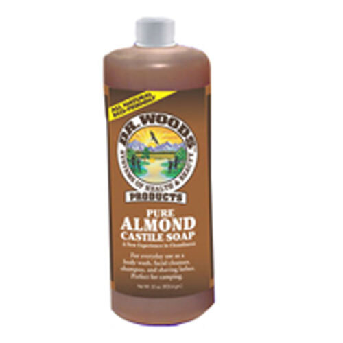 Almond Castile Soap 32 Oz By Dr.Woods Products