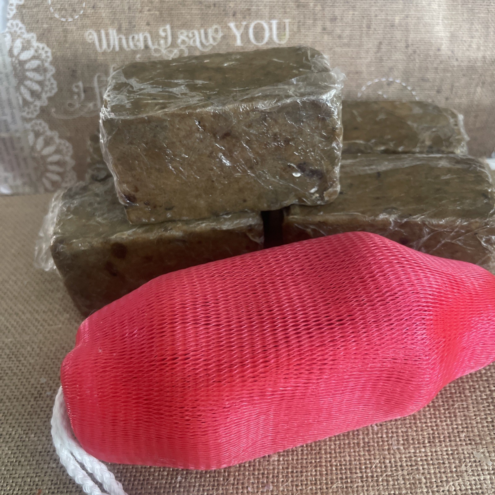 Raw African Black Soap 100% Natural Unrefined Ghana Premium 8oz FREE SOAP SAVER