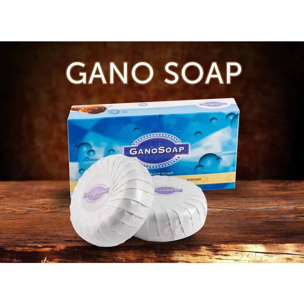 Gano Soap Goat Milk Soap Gano Excel Ganoderma Anti Aging Vitamin E (2pcs x 100g)