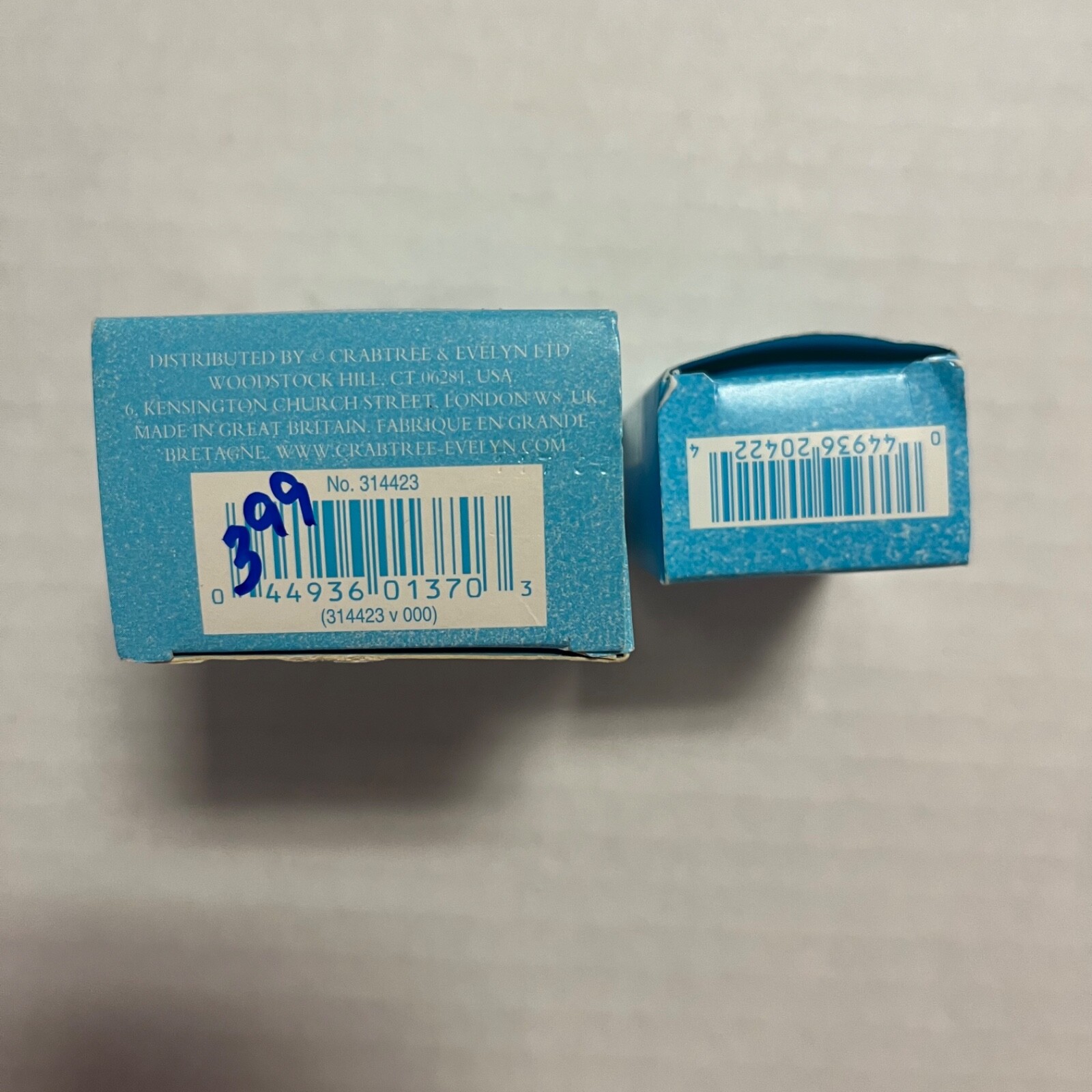 Crabtree & Evelyn La Source Moisturizing Soap Shea Butter 3.5oz & 1.4oz (2 Bars)