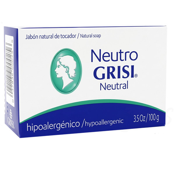 12 Pack Grisi Neutral Soap 100g Neutro Hypoallergenic Sensitive Skin Wholesal