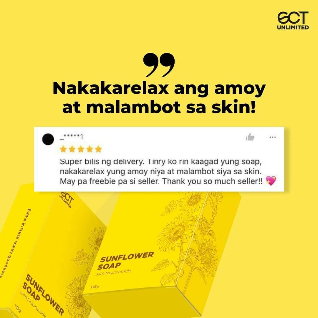 Skin Can Tell Sunflower Kojic Niacinamide Soap