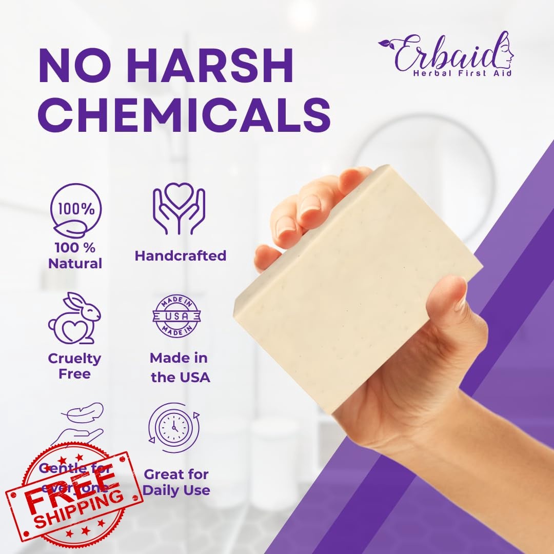 Natrulo Pyrithione Zinc Soap Bar 4oz