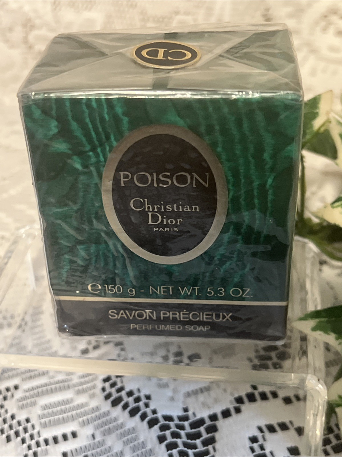 Christian Dior ~ POISON Savon Precieux SOAP 5.3 OZ Vintage Sealed New RARE