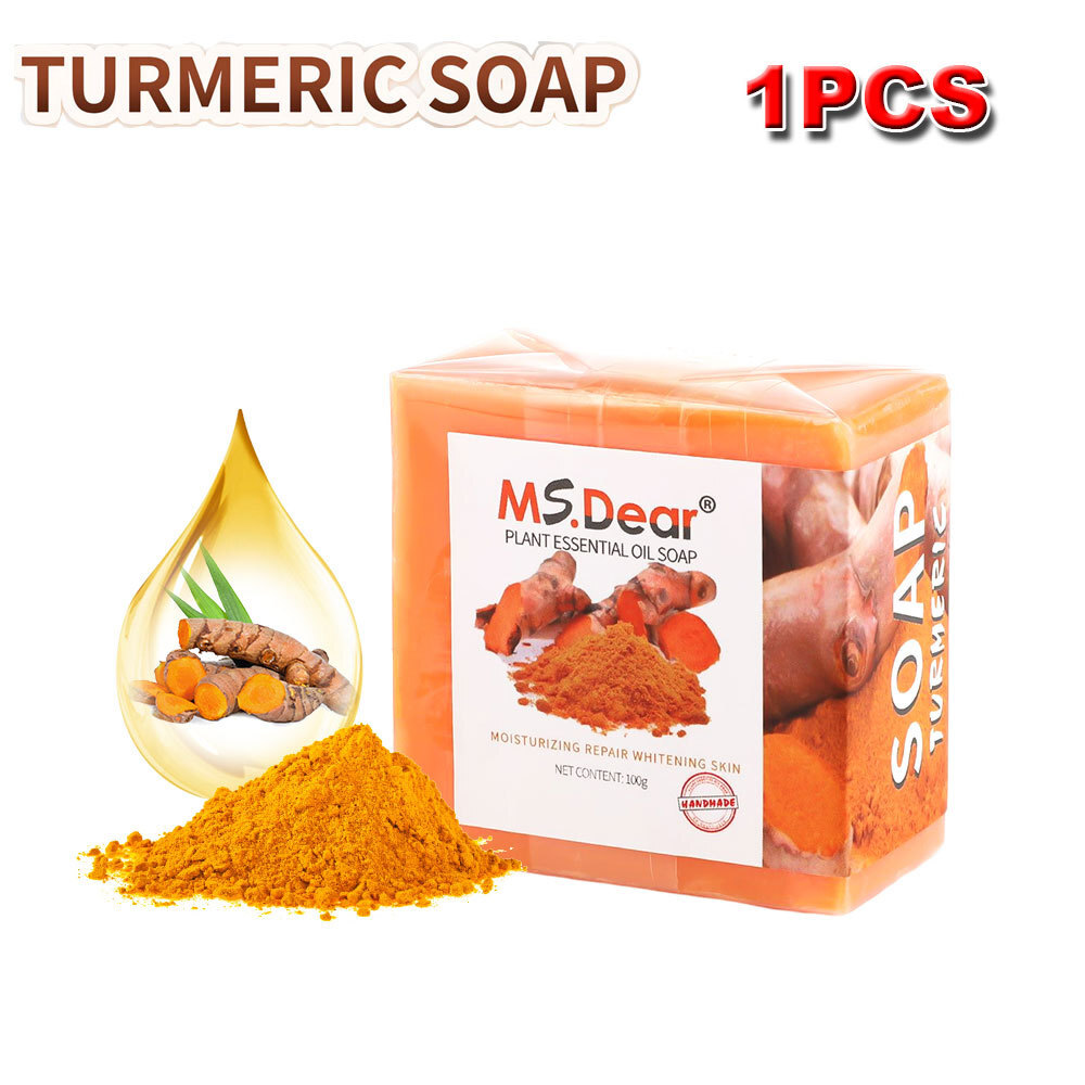 10x Tumeric Soap Skin Whitening Dark Spots lightening Acne Brightening Turmeric