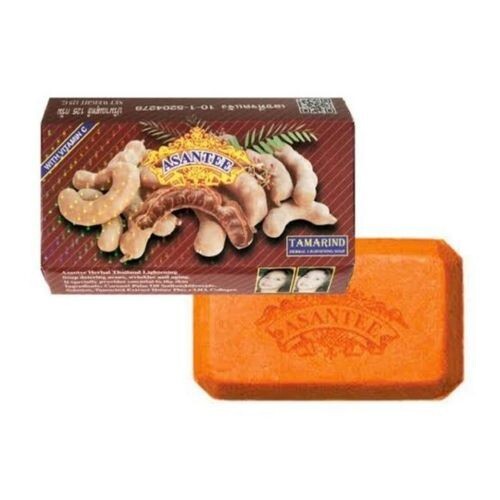 6 Bars x Asantee Thai Herbal TAMARIND Honey Soap plus Vitamin C
