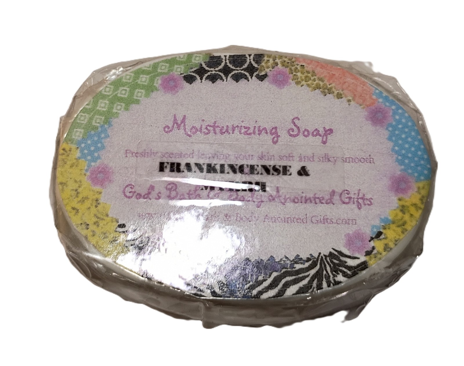 Frankincense & Myrrh Moisturizing Shea Butter Soap 4oz