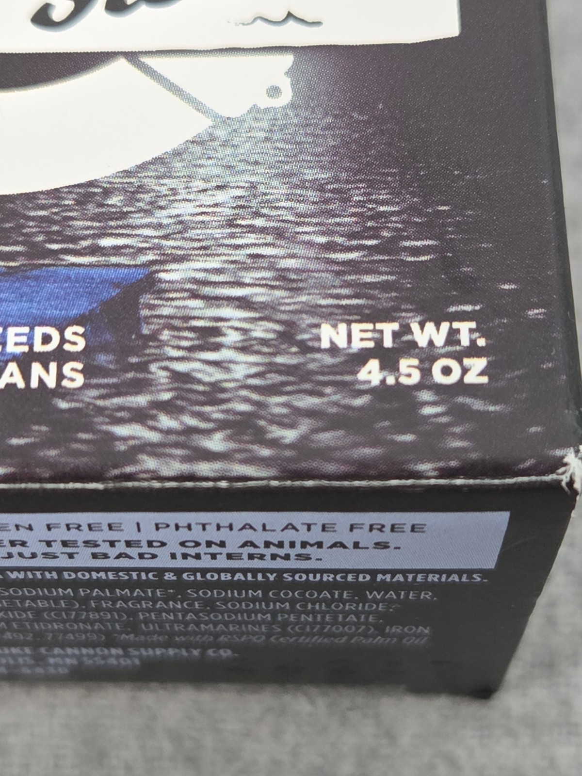 Duke Cannon Supply Co Mens Big Brick of Soap (2) Sawtooth and Midnight Swim NEW