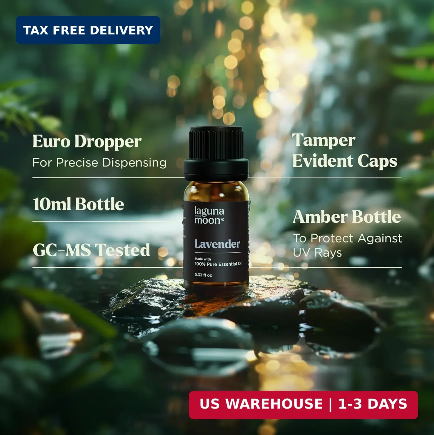 Essential Oils Set 6x10ml Aromatherapy for Diffuser Gift