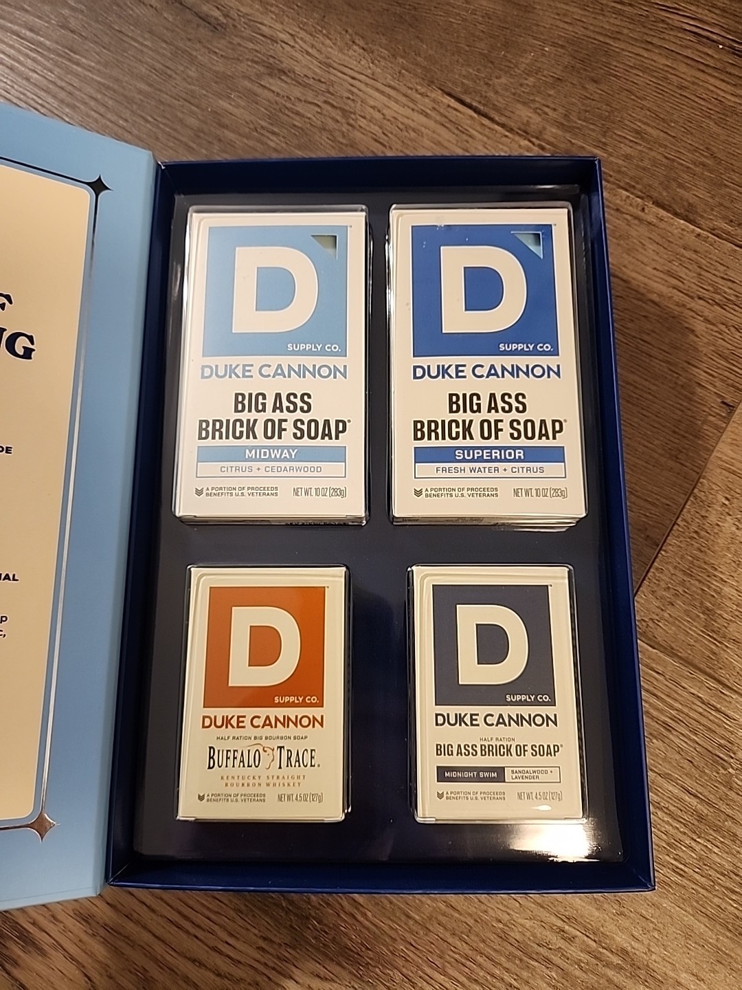 Duke Cannon Supply Co. North Pole Plunge Invigorating Scented Bar Soap Gift Set