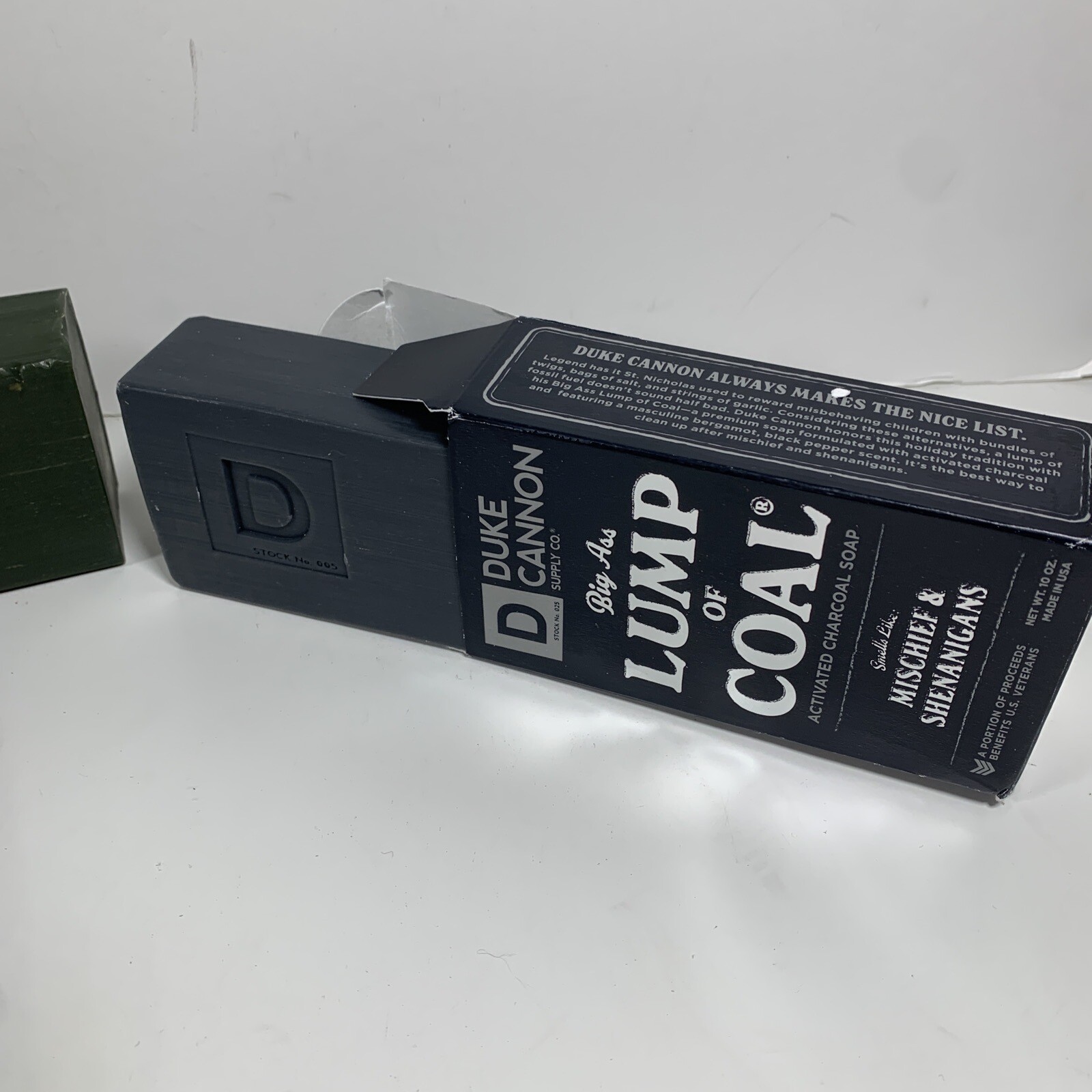 Duke Cannon Supply Co. Big Ass Brick of Soap 10 oz each Made in USA Lot of 2