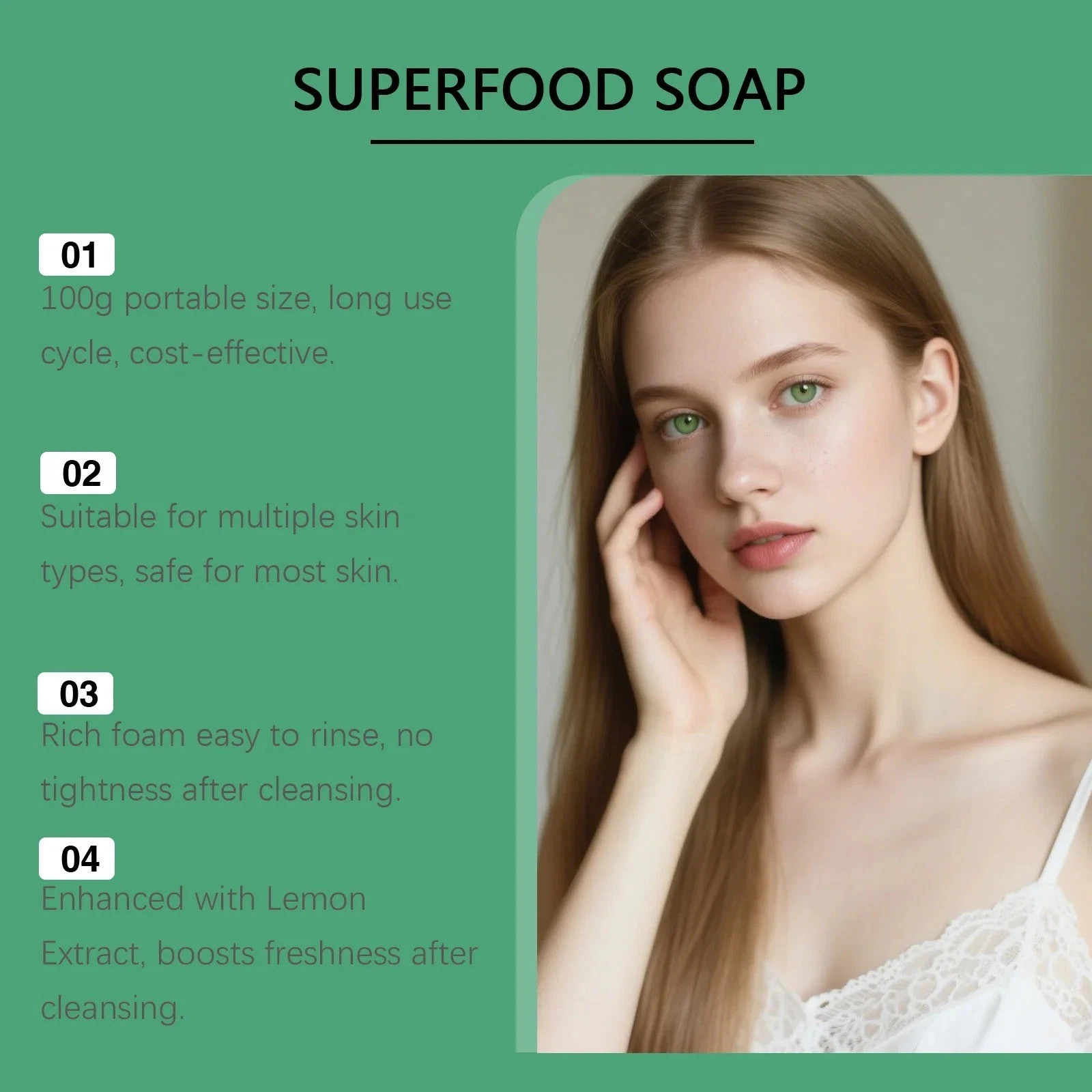Stem And Soul Superfood Soap, Upgraded Stem & Soul Turmeric Lemon SoapBar