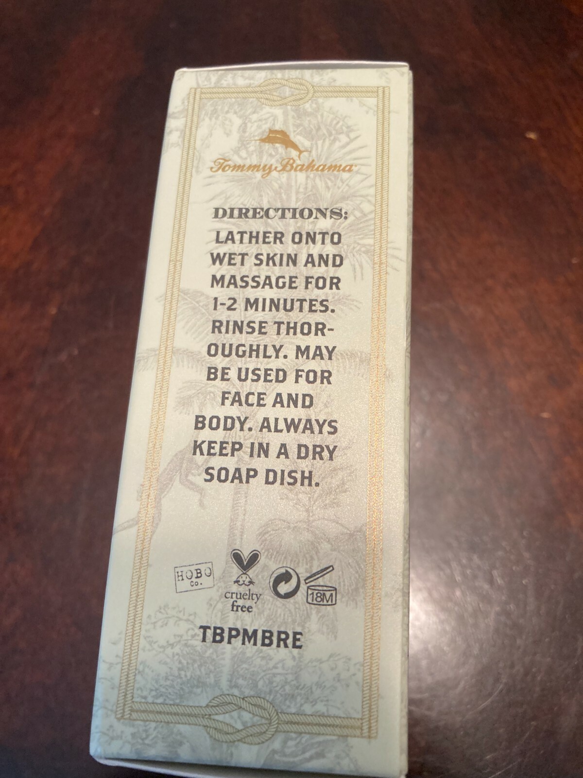 NEW Tommy Bahama Purifying Bar Soap Charcoal Shea Home & Body Company 10 oz USA