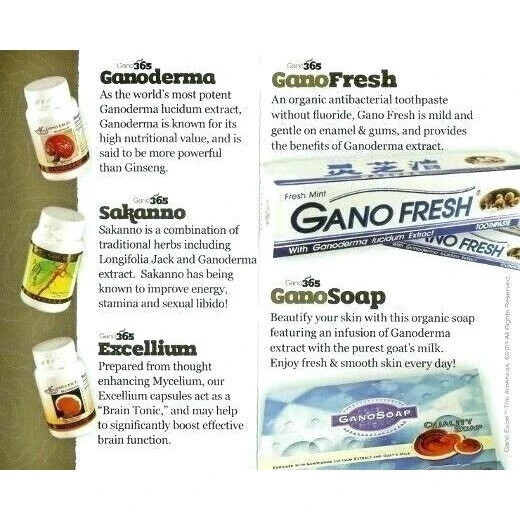 Gano Soap Goat Milk Soap Gano Excel Ganoderma Anti Aging Vitamin E (2pcs x 100g)