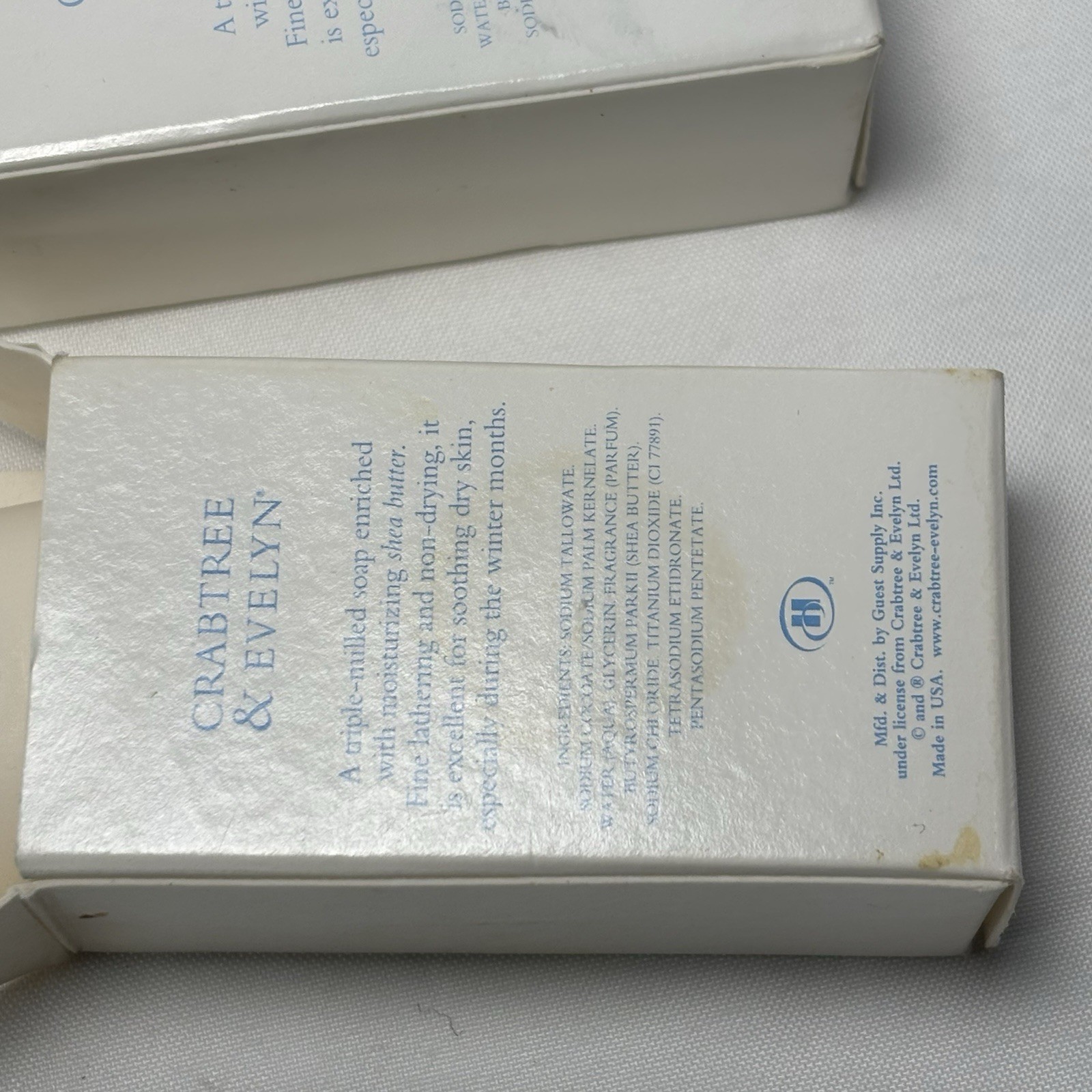 Crabtree & Evelyn Bar Soap Body Shop Shea Moisture Mixed Lot 5 Bars Unused Open