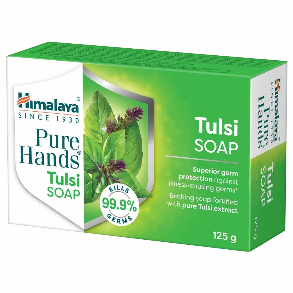6 X Himalaya Herbals TULSI Soap TULASI HOLY BASIL 125 gms FREE SHIP