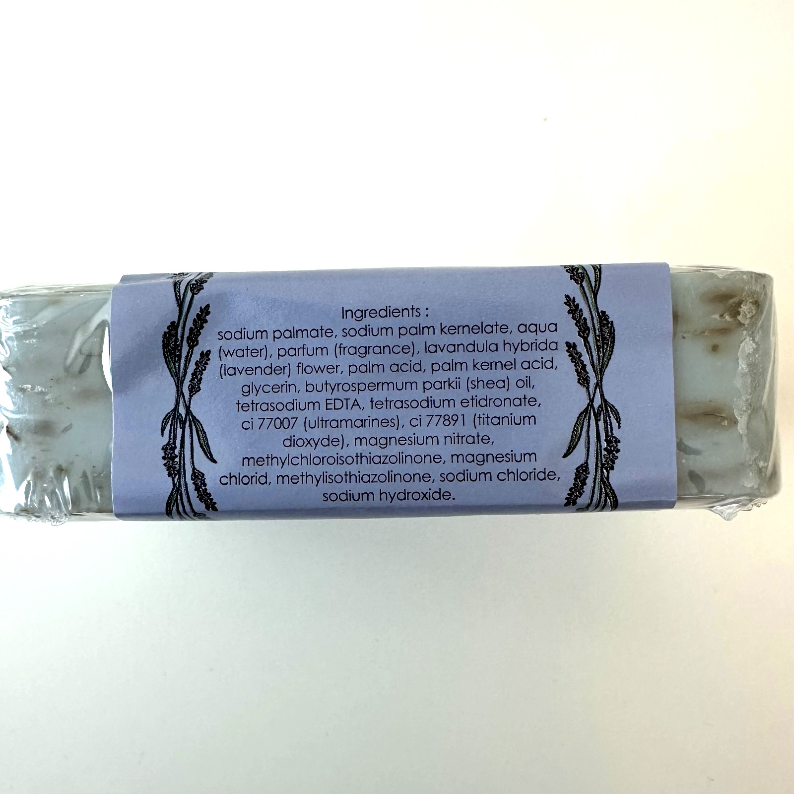 4 Bars Trader Joe’s Bisous de Provence Lavender with Flowers Triple Milled Soap